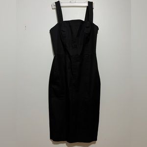 Banana Republic formal black fitted dress.